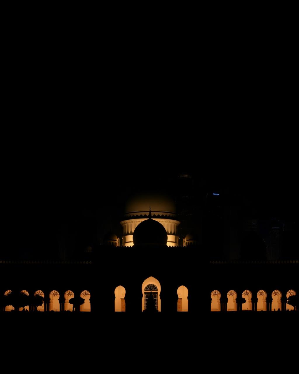Abu Dhabi at night
