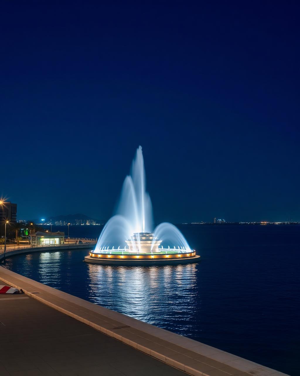 Jeddah at night